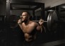 Shirtless Squats